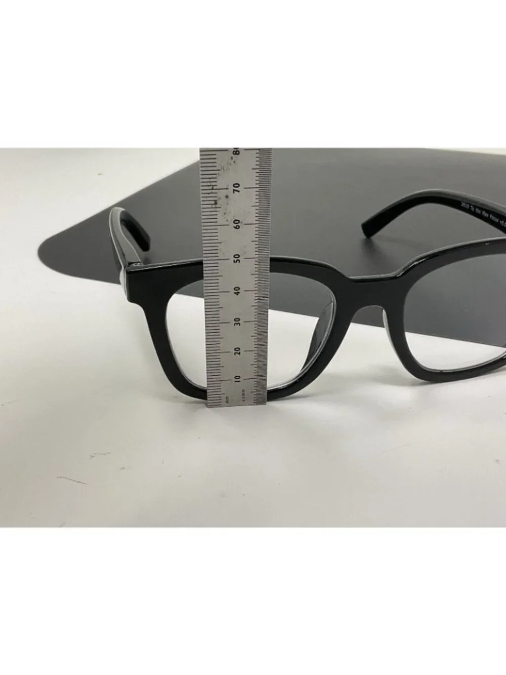 Peepers To the Max Focus Black Reading Glasses Blue Light Block + 0.00